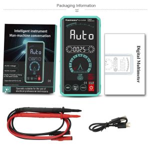 Wholesale Intelligent voice ture rms multimeters Electrician Bench digital