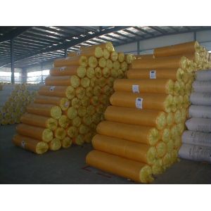 Flexible Fiber Glass Wool Blanket Roof Insulation Materials Sound Absorption