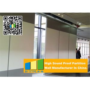 Aluminum Frame Customized portable wall partitions Free Standing For Meeting