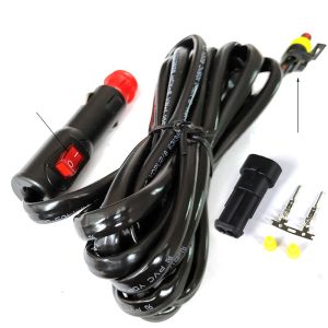 Automotive Lamp Device Connector Waterproof Housing Terminals Replacement 282079