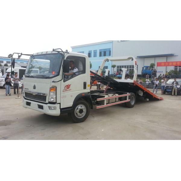 Buy Light Flatbed Special Purpose Truck , Rotator Tow Truck With Cummins Engine at wholesale prices