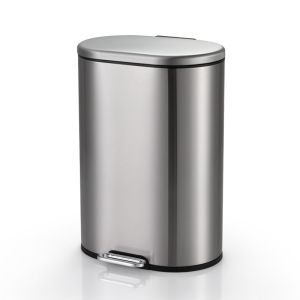 Smudge Resistant 6L Stainless Steel Step Trash Can