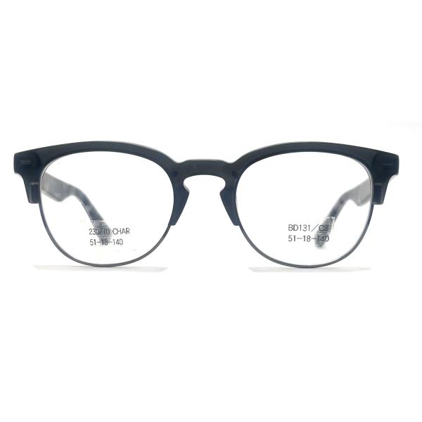Buy BD131 Retro Round Acetate Metal Glasses at wholesale prices