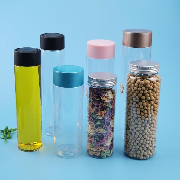 PP Lid 15 Oz 450Ml Clear Plastic Juice Bottles