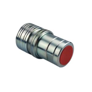NBR BSPP Shut Off Hydraulic Quick Connect Couplings