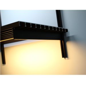 Heat Resistance Wall Mounted Aluminum Shelving Adjustable OEM