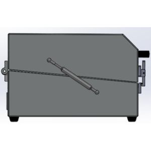 Automatic Clamshell Hatchback Pneumatic Shielded Enclosures Durable Manual