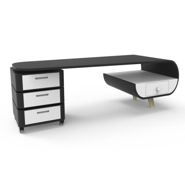 Buy Universal Wheels 37.5CM Black Coffee Table With Storage Family Room Furnitures at wholesale prices