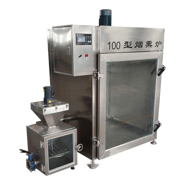 Buy 100kg Batch Meat Smoking Machine 30kw Industrial Fish Smoking Machine at wholesale prices