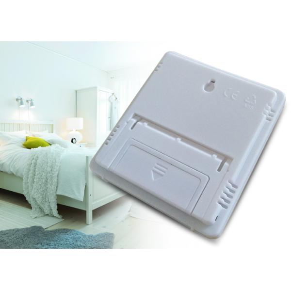 White Indoor Room Digital Hygro Thermometer Hygrometer Meter For Temperature And Humidity