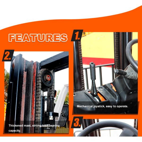 Cheap Forklift Trucks Portable Forklift Electric 4 Wheel 1 Ton 2 Ton 3 Ton Forklift Price