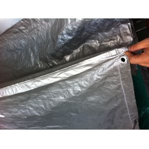 Quality sewing pe tarpaulin cover for machine and pallet etc. for sale