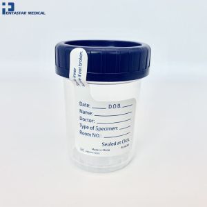 Medical disposable sterile urine test cup plastic urine container cup
