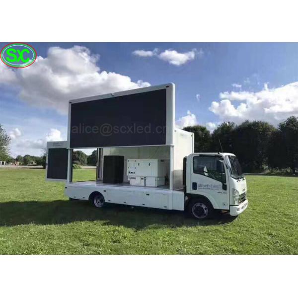 Buy P5 Mobile Truck LED TV Display Commercial Advertising Screen Sign at wholesale prices
