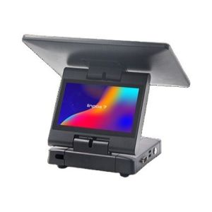 Quality Foldable All-In-One POS Machine with Dual Screens Android Support and MSR Card Reader for sale