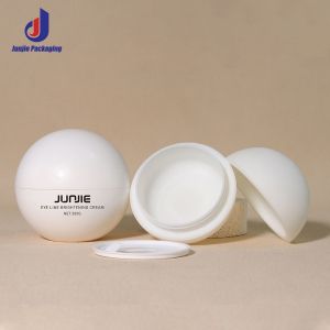200g 100g Cosmetics Plastic Jar Ball Shape Eye Facial 50g Plastic PP Cream Jar