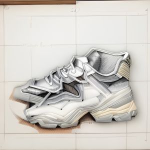 Light Weight Custom Basketball Shoes Rubber Outsole Material