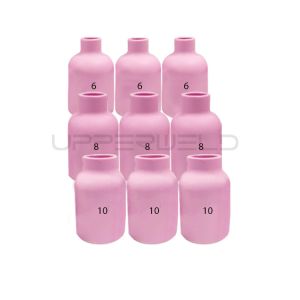 31PCS TIG Welding Torch Stubby Gas Lens Ceramic Cup Kit for WP-17/18/26 Large