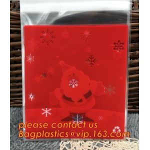 Various Styles Christmas Santa Claus moose Snowman self-adhesive Cookie