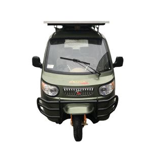 Solar 3 Wheel 75Ah Electric Passenger Closed Tricycles
