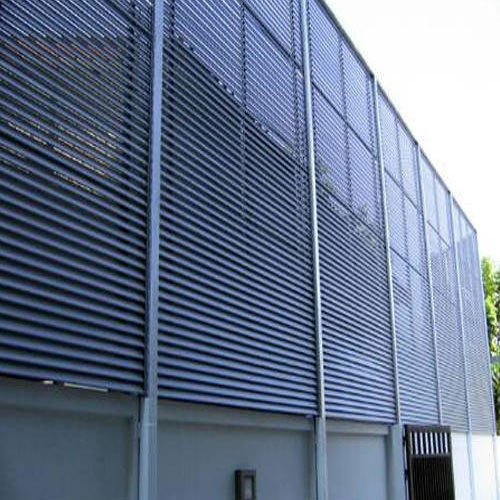 Buy Building Shutters Aluminium Sun Vertical Shade Louvres at wholesale prices
