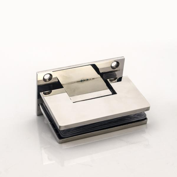 Stainless Steel 304 Hydraulic Hinges for Fixed 8-12mm Glass Shower Door Accessory