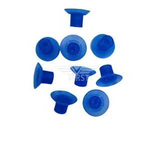 Blue Color Poly And Rubber Sucker For Die Cutting Machine 32*18mm High Feet