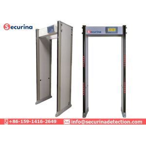 Archway Walk Through Metal Detectors IP65 With Detection Zones Convert Function