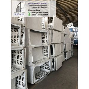 SUDALU Customized Sizes Aluminum Panel CNC Curvel Cut Air Condition Decorative
