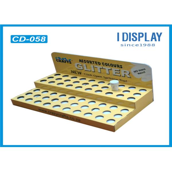 Retail Store Cardboard Table Top Displays Box Eco - Friendly For Nail Polish