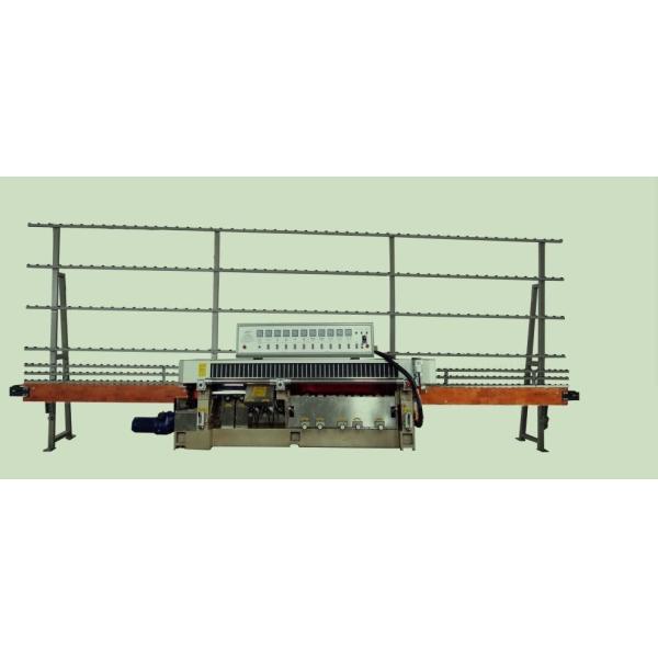Professional 9 Wheels Glass Edging Machine for Straight Line and 45 Angle Edge