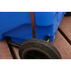 240 Litre Wholesale Large Volume Removable Trash Can Commercial Plastic Outdoor