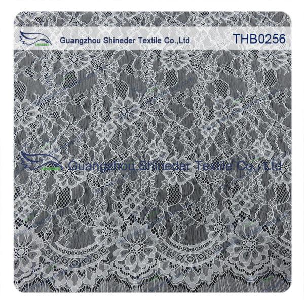 1.45*3 Meters size nylon chantilly lace trim for fashion & wedding dress