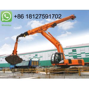 Quality Excavator Accessories Boom Telescopic For Clamshell Bucket 1.2-1.8m3 CAT320 CAT330 for sale