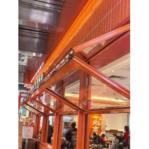 Quality folding window aluminum balcony vertucal for sale