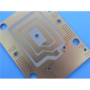 China 10mil Taconic RF-35 Organic ceramic PTFE fiberglass DK 3.5 2-layer rigid PCB Immersion Silver 0.3mm thickness 1oz copper on sale