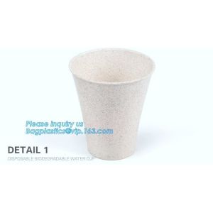 Custom Disposable Clear Cold Drink Juice Cup 100% Ecofriendly Biodegradable