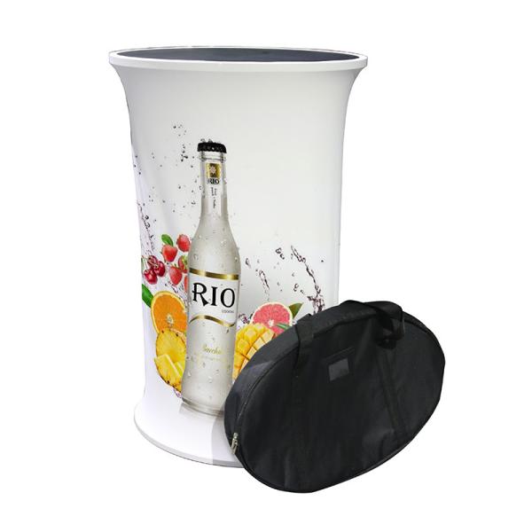 Buy Fabric Podium Trade Show Counters , Aluminium Fabric Display Stands at wholesale prices