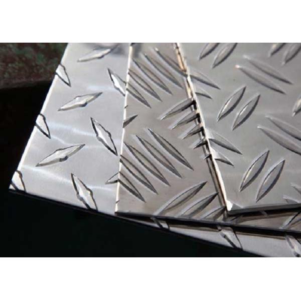 Buy 0.5mm - 10mm Anodized Aluminium Chequered Plate For Industrial Use at wholesale prices
