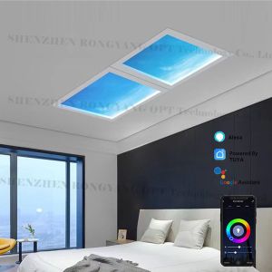 Smart Tuya Circadian LED Skylight with Adjustable CCT