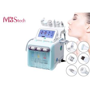 China 6 In 1 Ultrasonic Oxygen O2 H2 Microdermabrasion Machine on sale China 6 In 1 Ultrasonic Oxygen O2 H2 Microdermabrasion Machine on sale