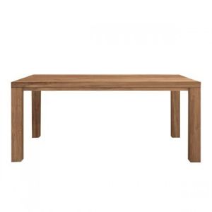 Wooden Dining Table with Modern Design and Eco-friendly Materials