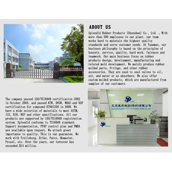 Injection Molding Custom Rubber Parts High Capacity Rubber Gasket Seal