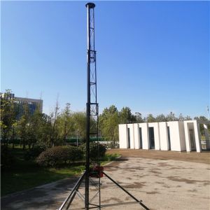 Self Support Hand Winch Aluminum Telescopic Antenna Tower