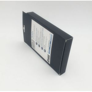 Custom Silver Foil Stamping Underwear Paper Packaging Box With Hanger