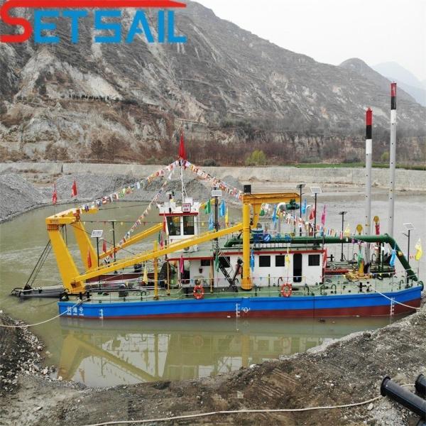 6 Meter Dredging Depth 6 Inch Cutter Suction Dredger with Cummins 160kw Main