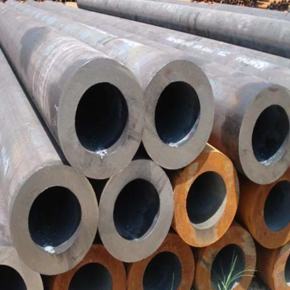 Black Mild Carbon Steel Seamless Pipe Tube 75 Mm Cold Rolled