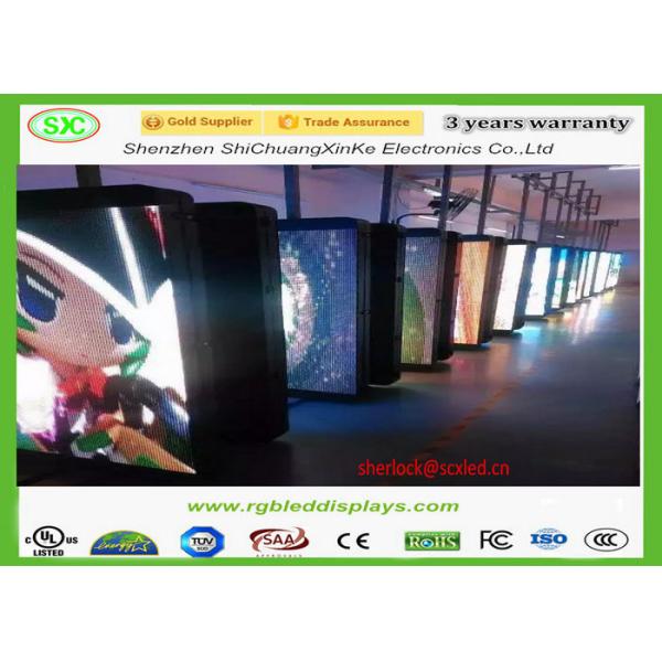 P6 Standard 576x576mm Die-Cast Aluminum Cabinet Outdoor Full Color Display