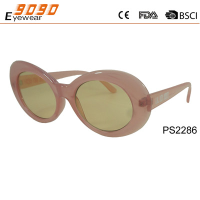 Buy New arrival and hot sale of plastic sunglasses ,suitable for women and men at wholesale prices