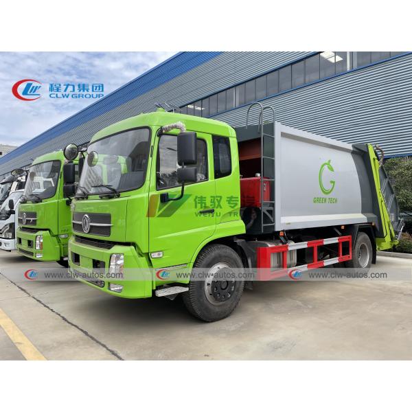 Buy 210HP 14cbm Refuse Collection Truck With Double Operation System at wholesale prices